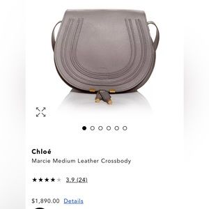 Chloe Marcie Medium Leather Crossbody
